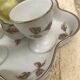 vintage porcelain egg service