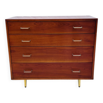 Teak chest of drawers
