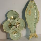 Service poisson vintage