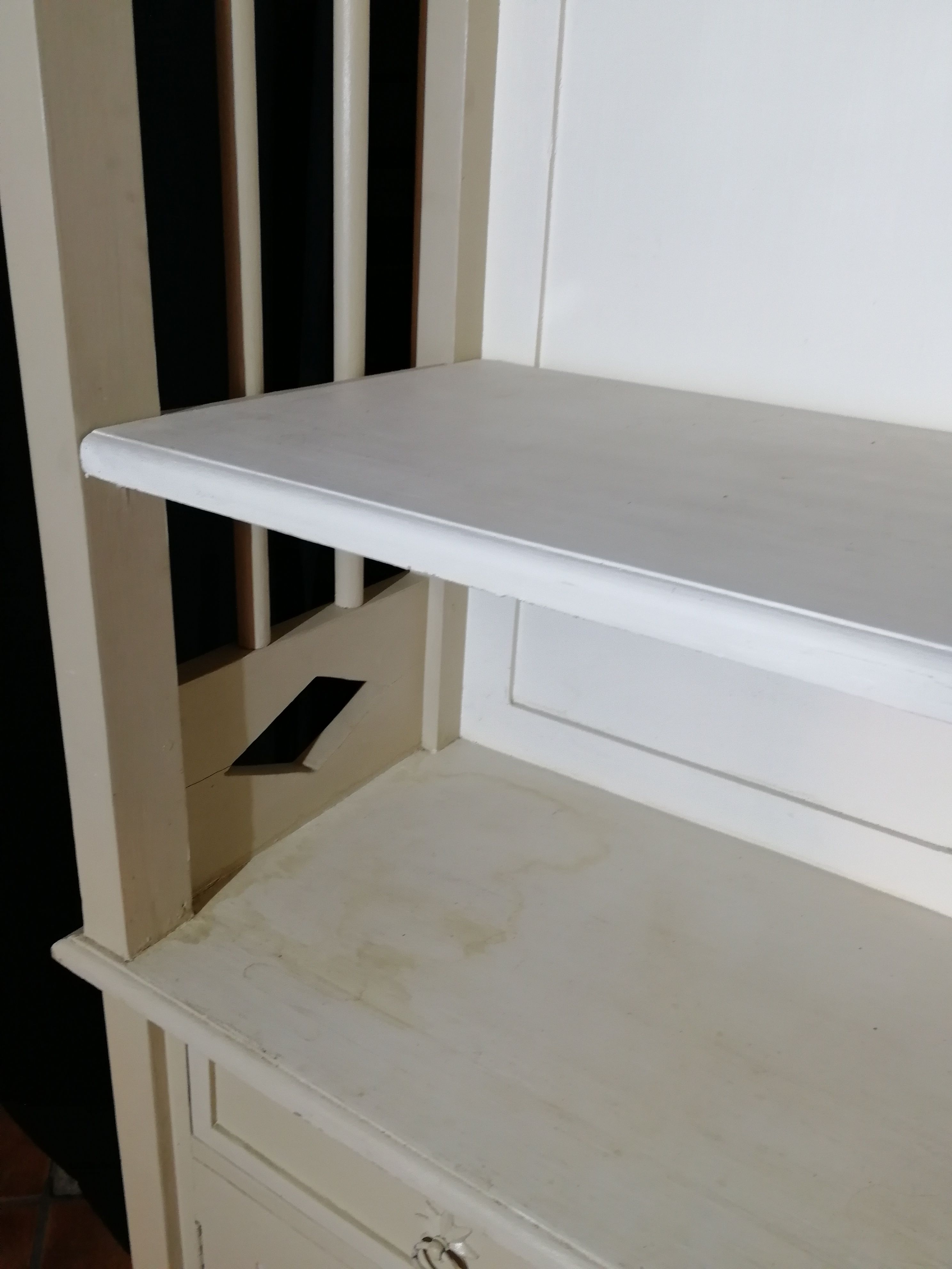 Furniture of old loom and shelf 216 cm 42 x 199 cm
