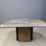 Paul Kingma attributed coffee table, 1980s