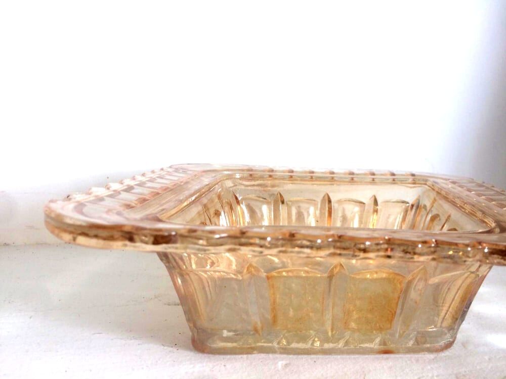 Empty pocket gilded glitter style Saint Louis