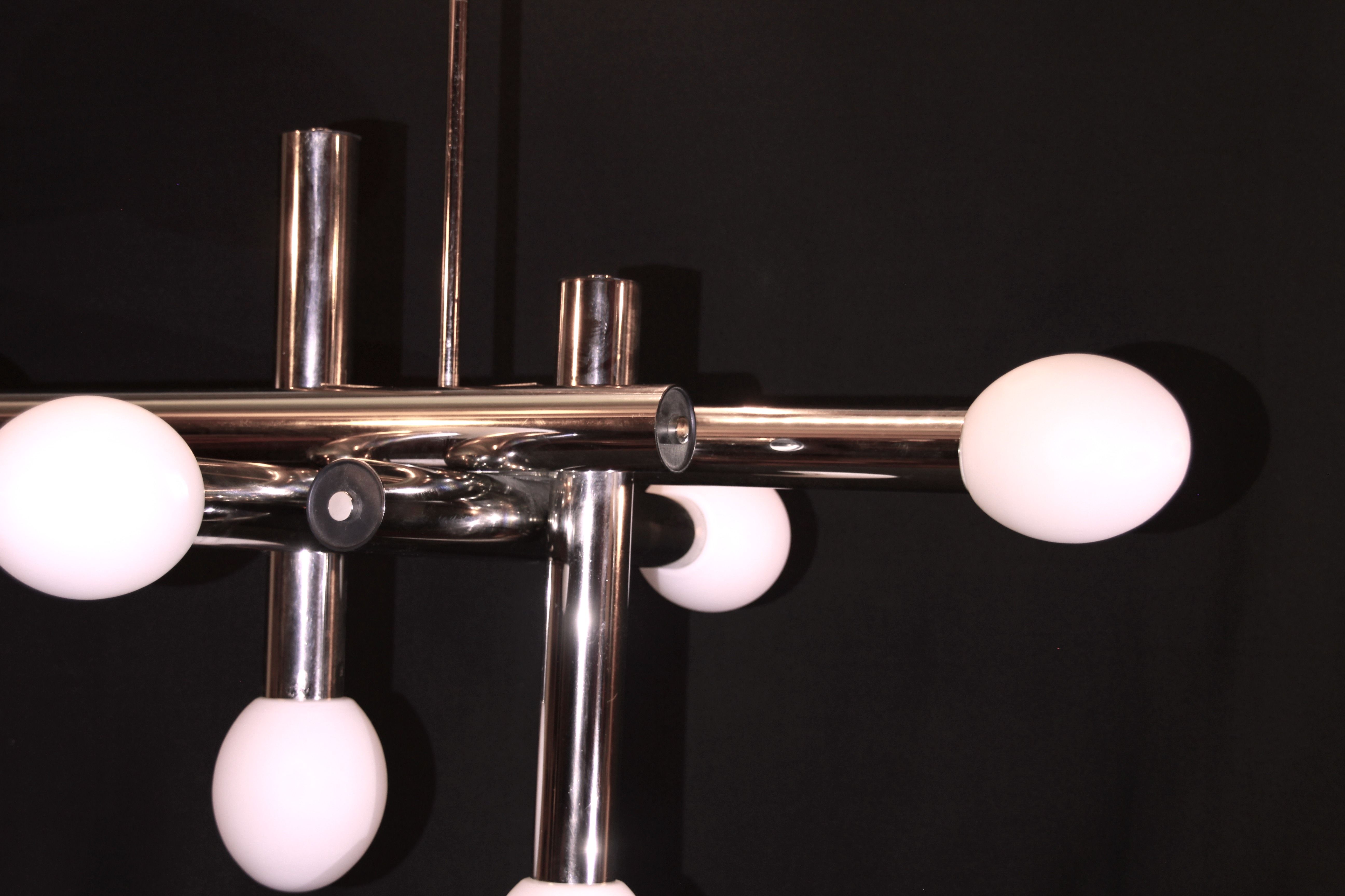 Sciolari chandelier, Italy Mid-Century 1970s
