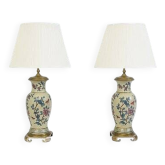 Paire de lampes de salon de l' hôtel George V Paris Maison Chapman USA