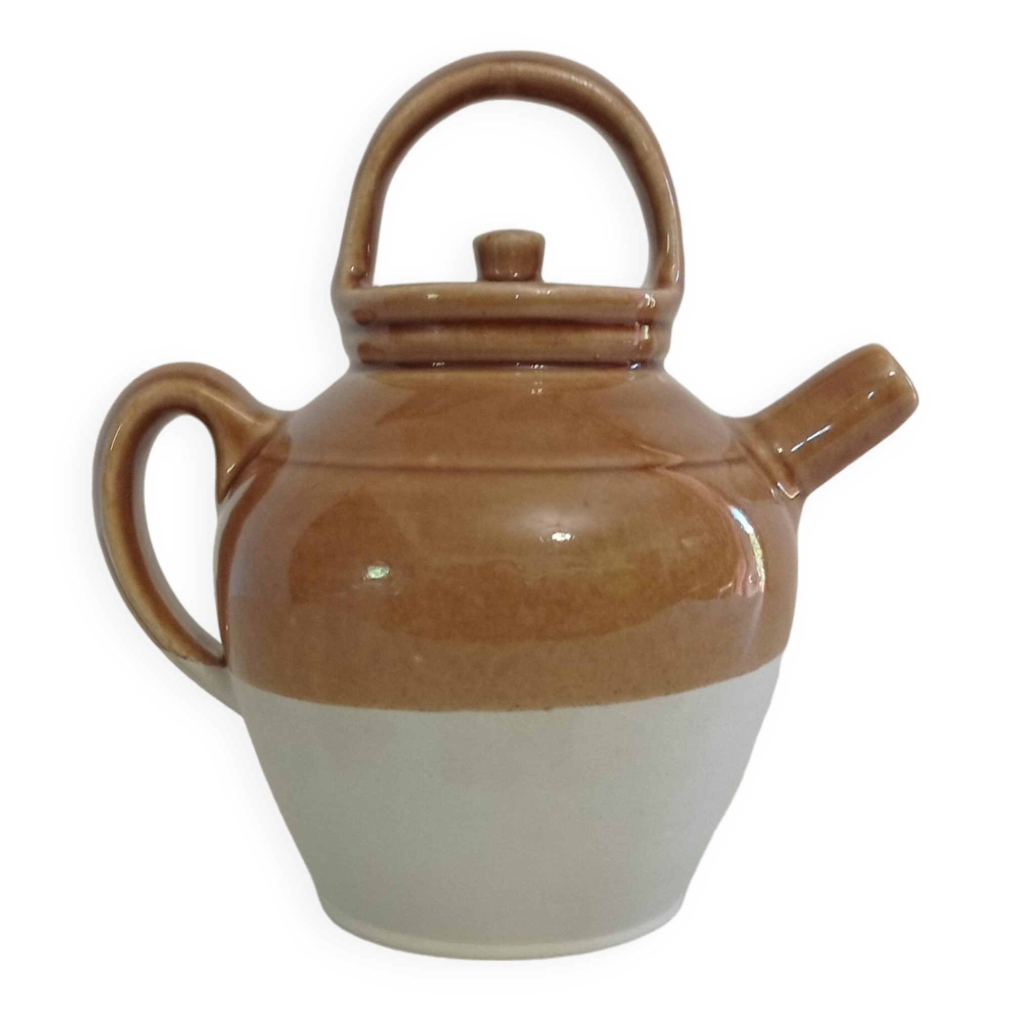 Jug with lid manufactured by Digoin