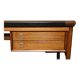 Arne Vodder model 419 executive chair and model 223 desk in rosewood and leather.