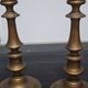 Pair of antique brass candlesticks / Vintage candle holders