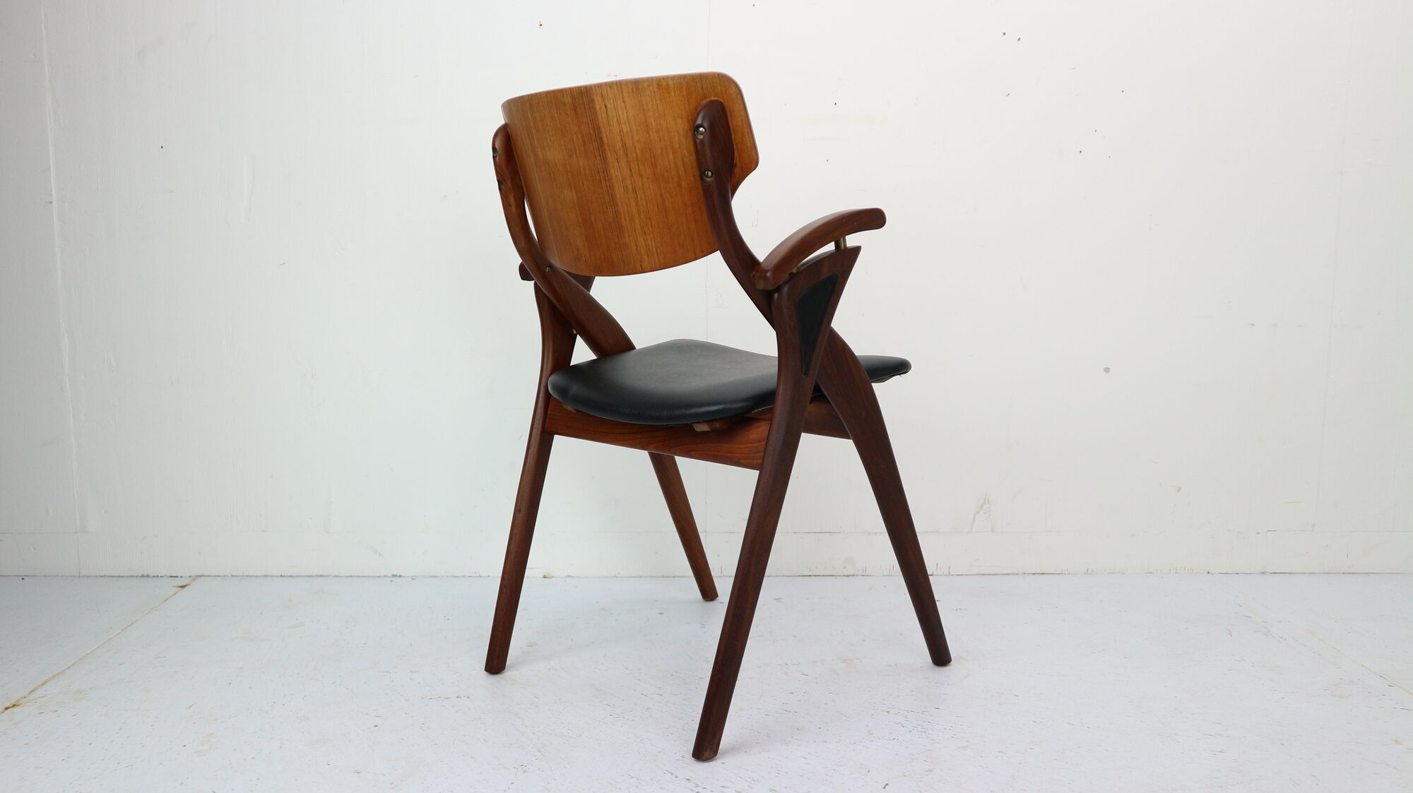 Teak Chair by Arne Hovmand-Olsen for Mogens Kold Møbelfabrik, 1960s