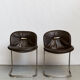 Gastone Rinaldi Sabrina" Chair for Rima I set of Two