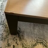 Wood coffee table