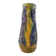 Vase en majolique d'art figuratif daté de 1957 signé Agostino Pastene