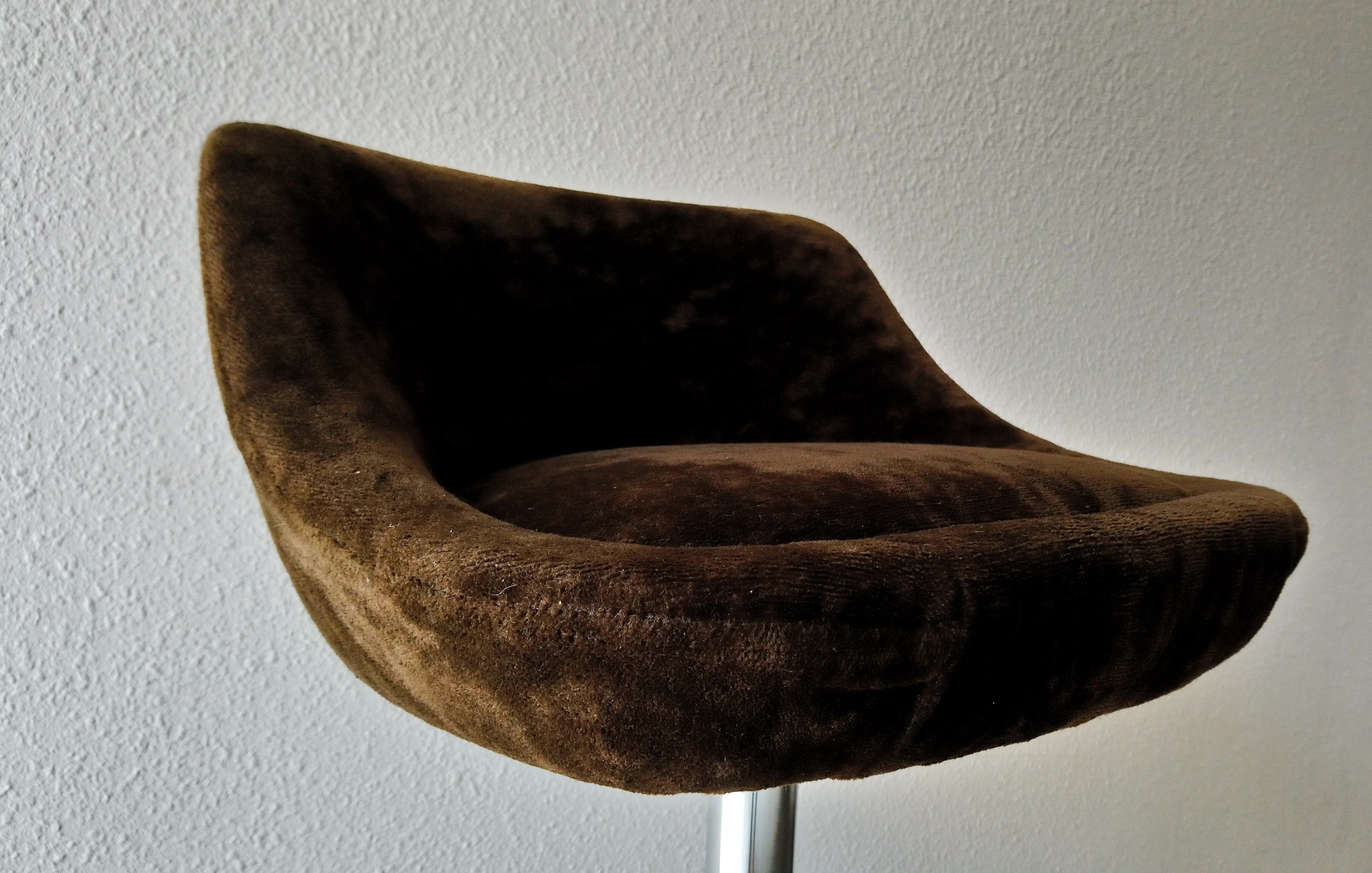 Paire de tabourets haut de bar années 70/80