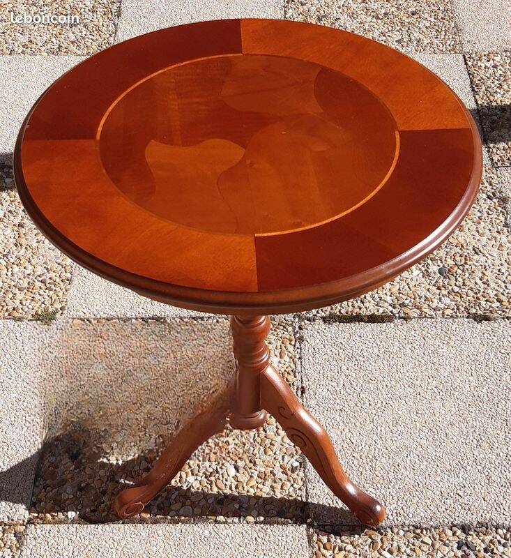 Antique wooden side table