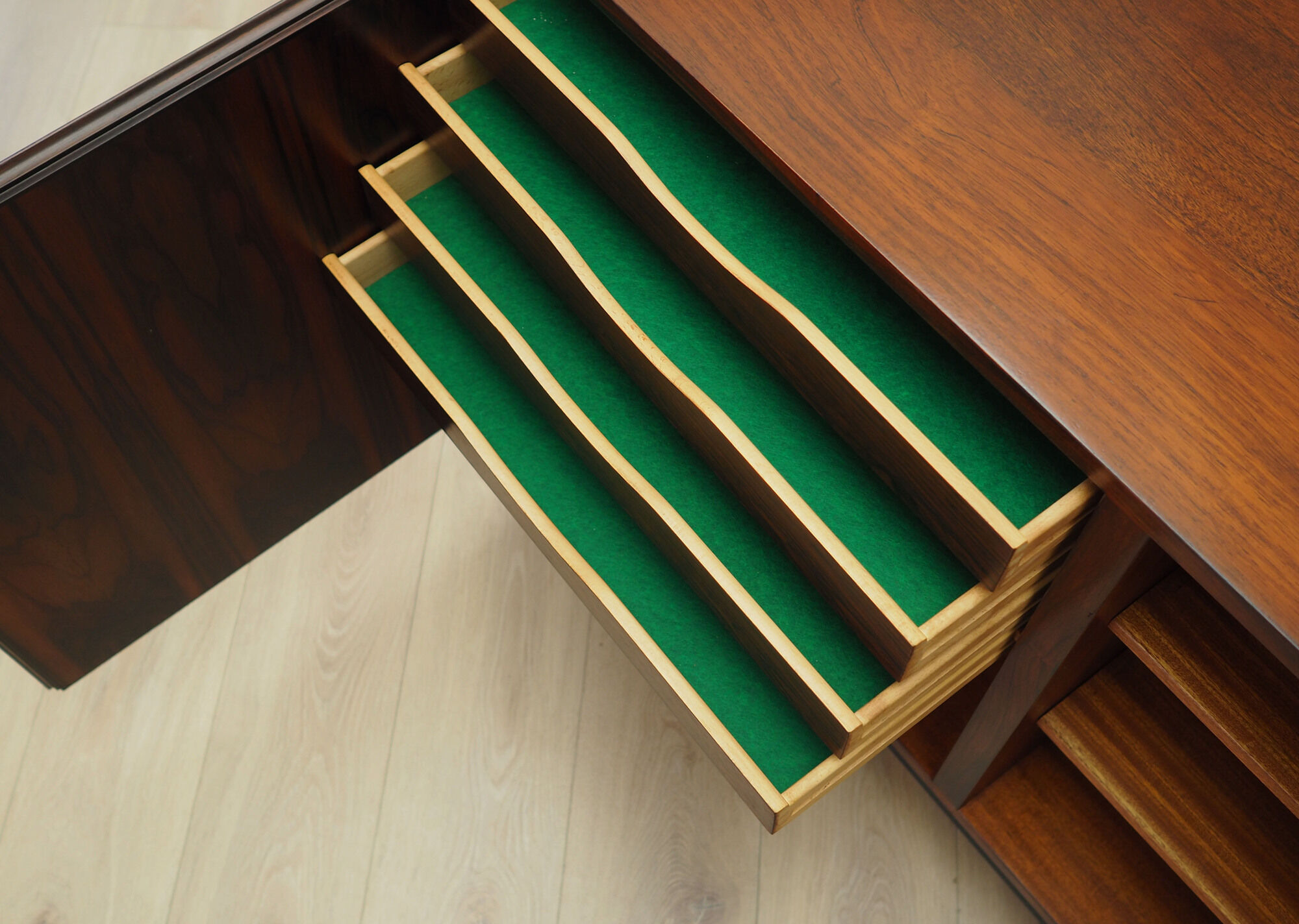 Rosewood cabinet, Danish design, 1970s, manufacturer: Omann Jun