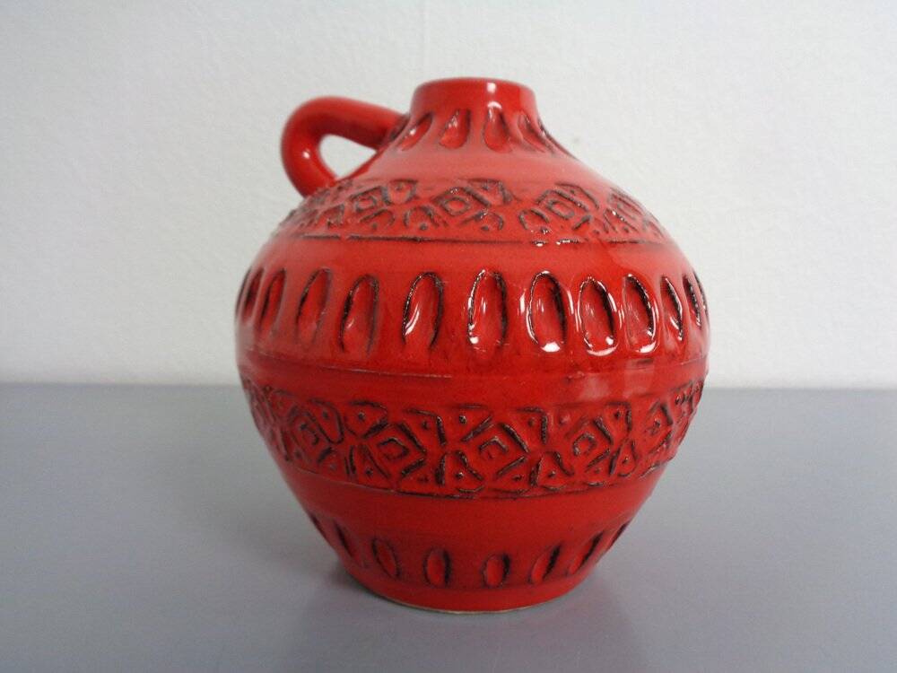 Ceramic vase by Aldo Londi for Bitossi, 1960s