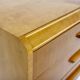 Scandinavian elm chest of drawers, Swedish modern, Sweden, 1940