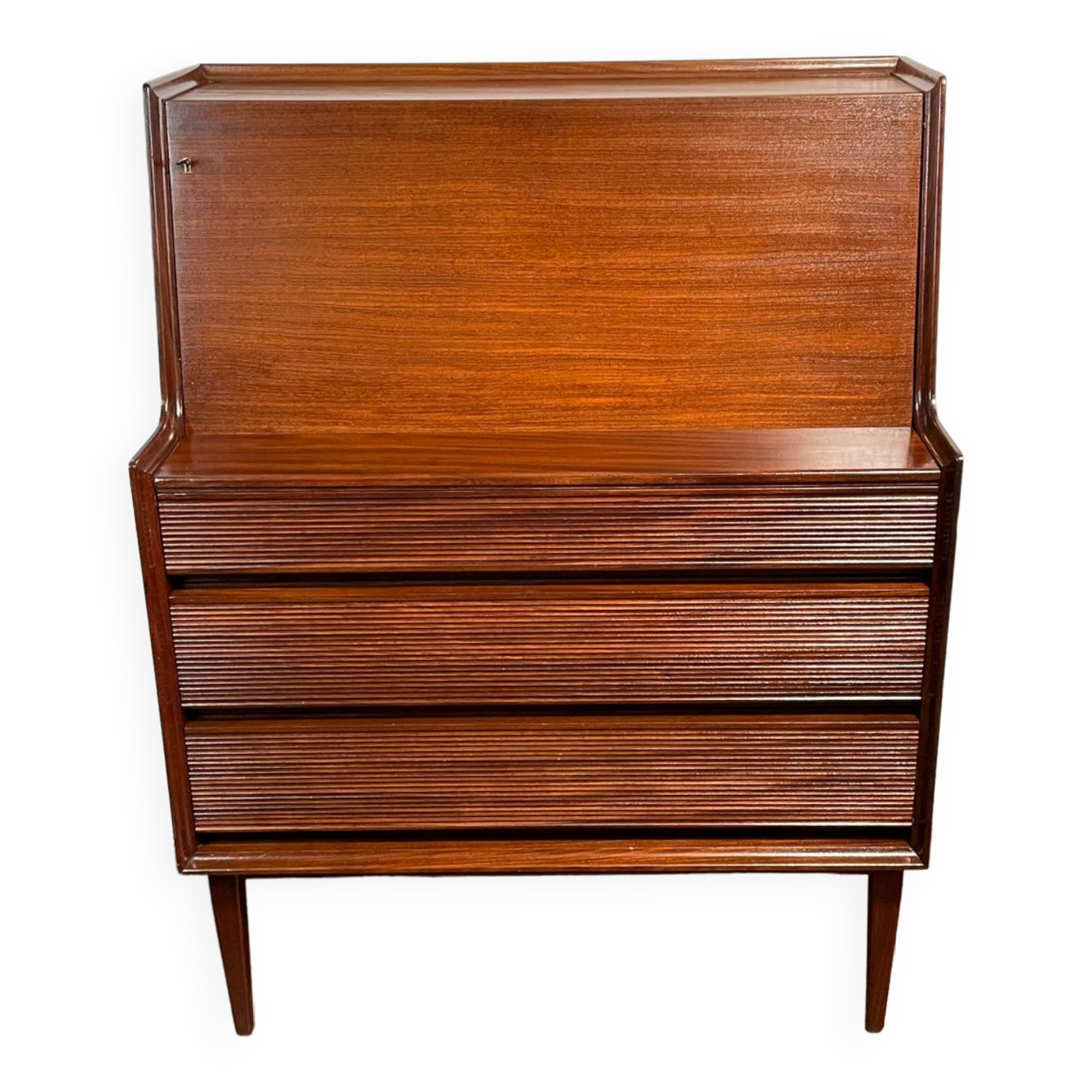 Mid Century Retro Vintage Trak Bureau by English Designer Richard Hornby 1960