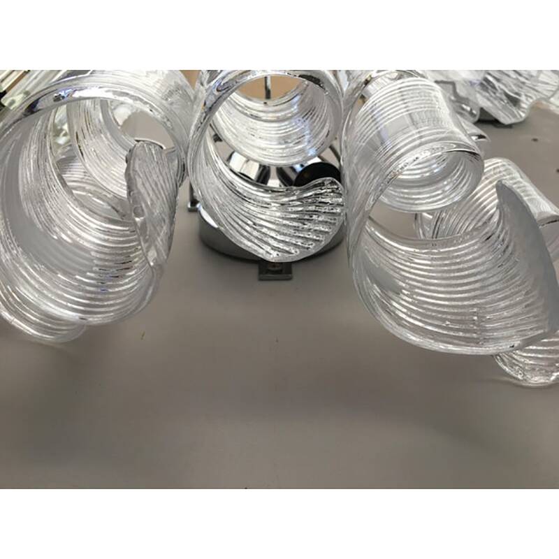 Wall Sconce Murano Glass "Spiral"