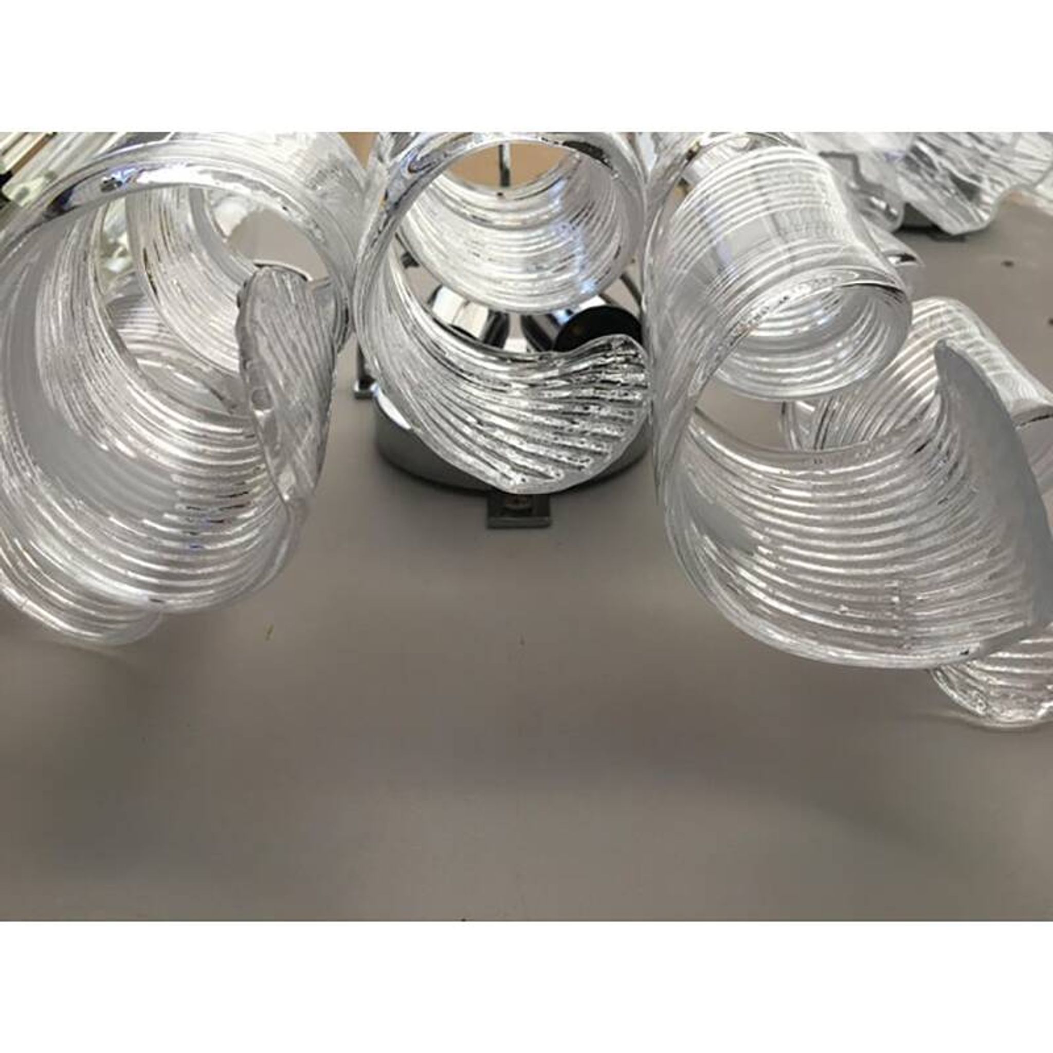 Applique contemporaine en verre de Murano, Italie