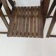 Set of 3  wooden folding chairs, 1960’s