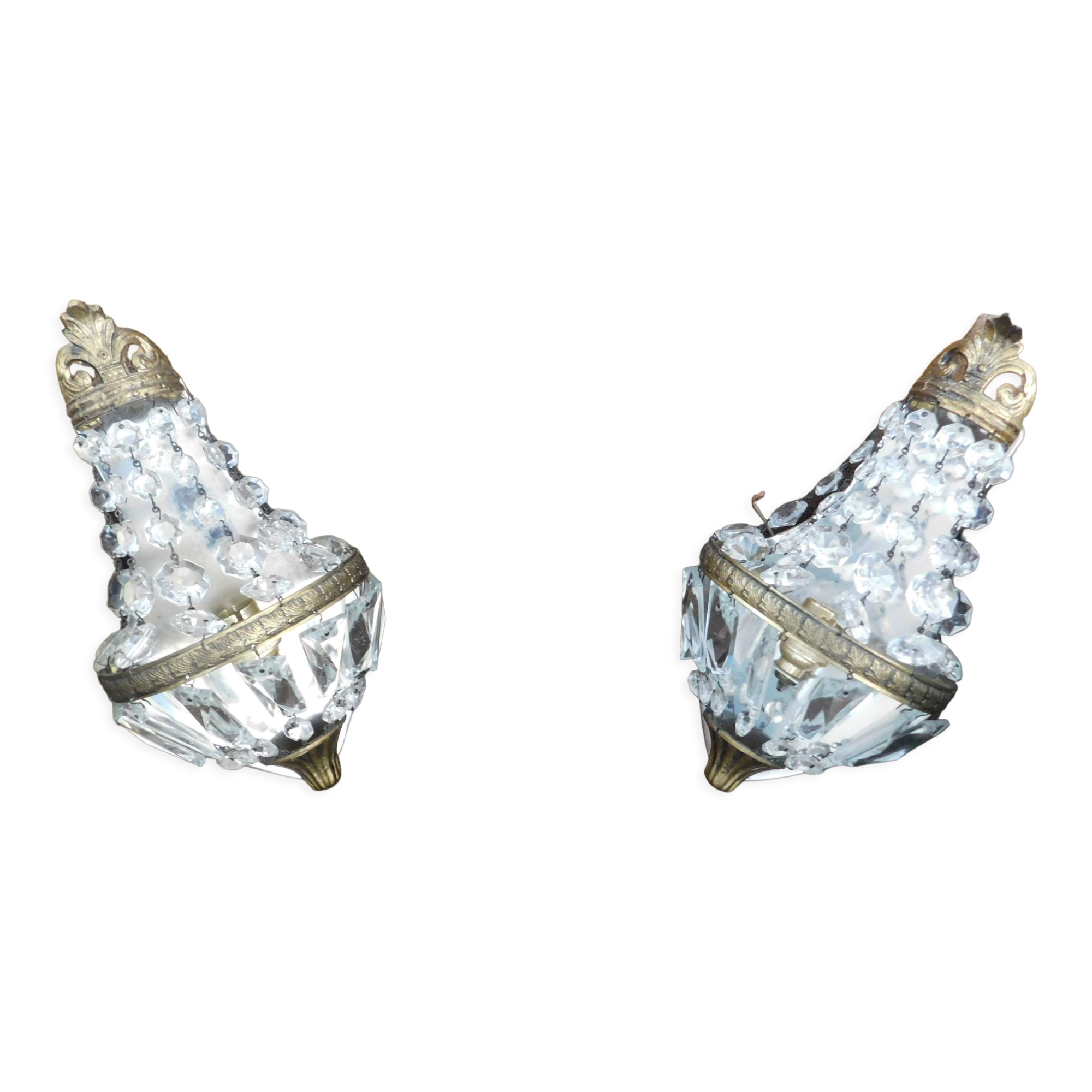 Pair of sconces tassels balloon