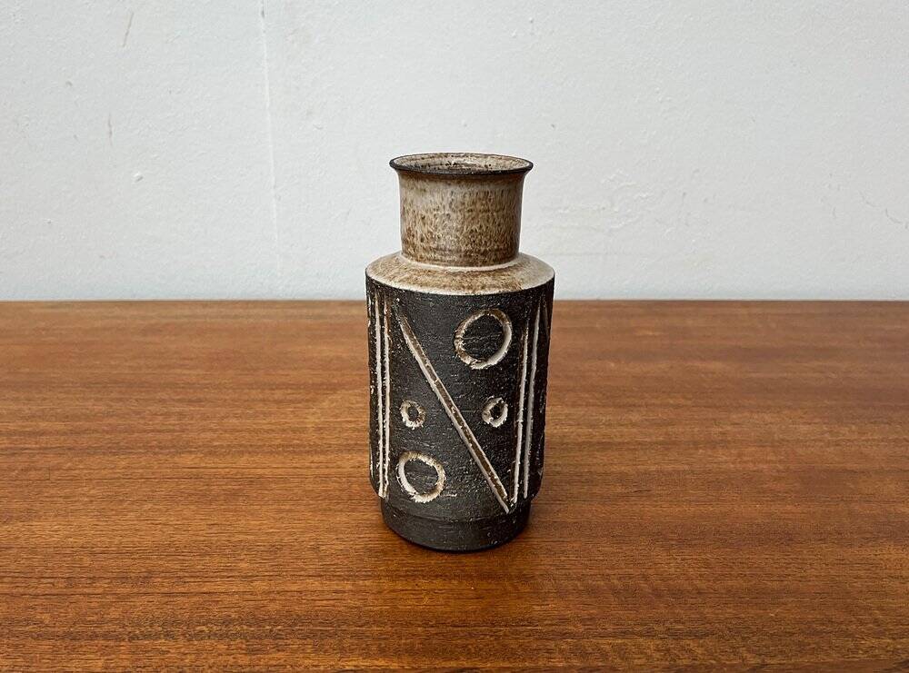 Mid-Century Danish Studio Pottery Vase from Lovemose Denmark, 1960s