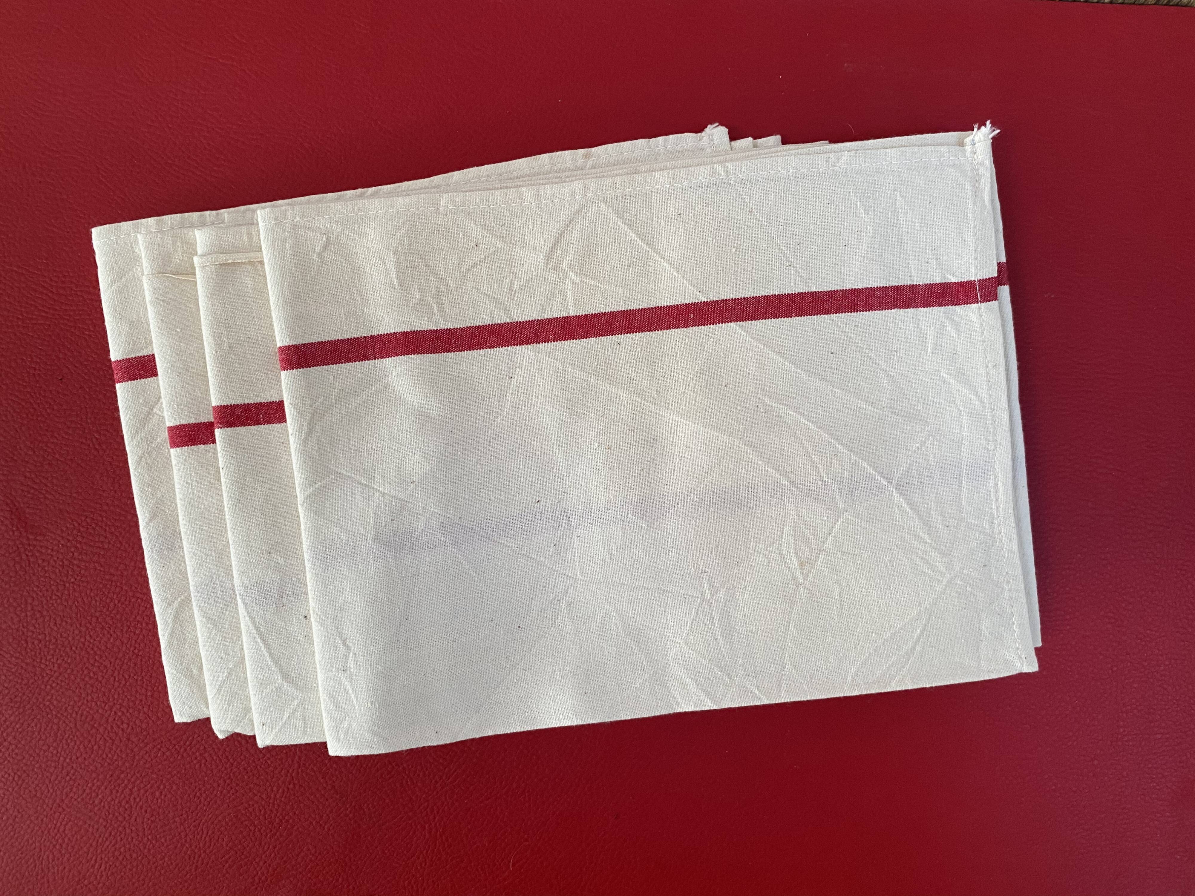 Set of 4 cotton kitchen towels