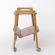 Vintage Bar Cart on Wheels, Mid Century Modern Trolley Table, 1960s Germany