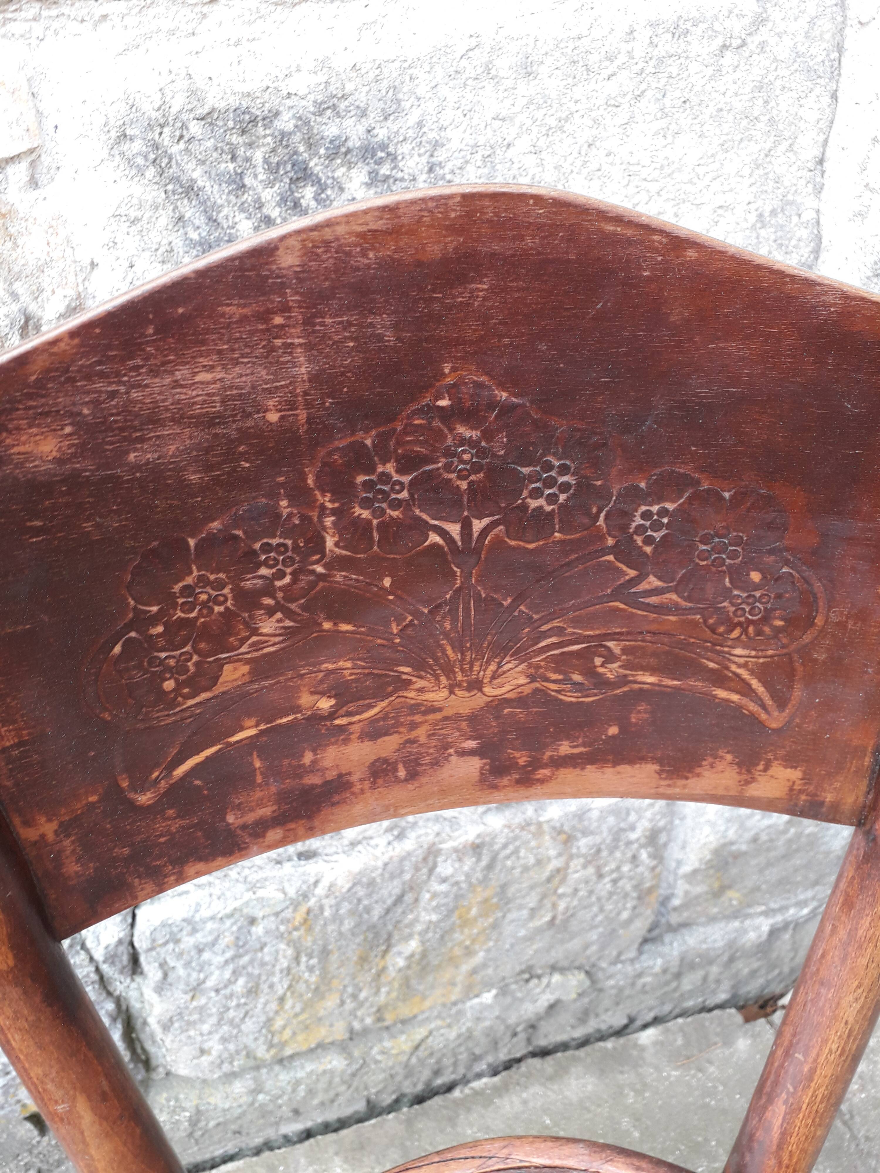 Set of 6 chairs Bistro mismatched