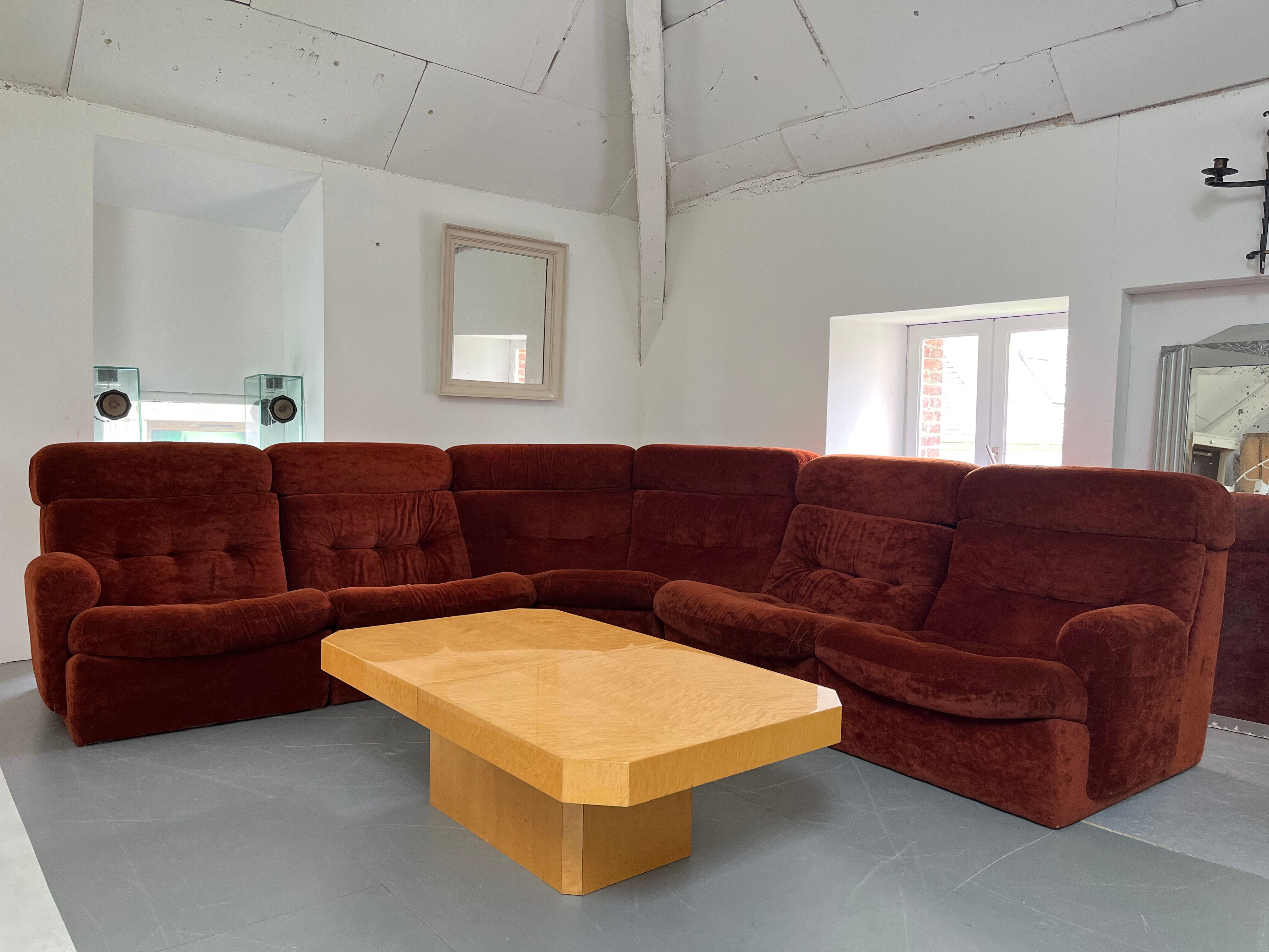 Modular corner sofa 1970s
