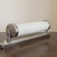 Bauhaus or functionalist chrome wall lamp, 1930