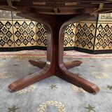 Baumann 1970 round table with integrated extensions