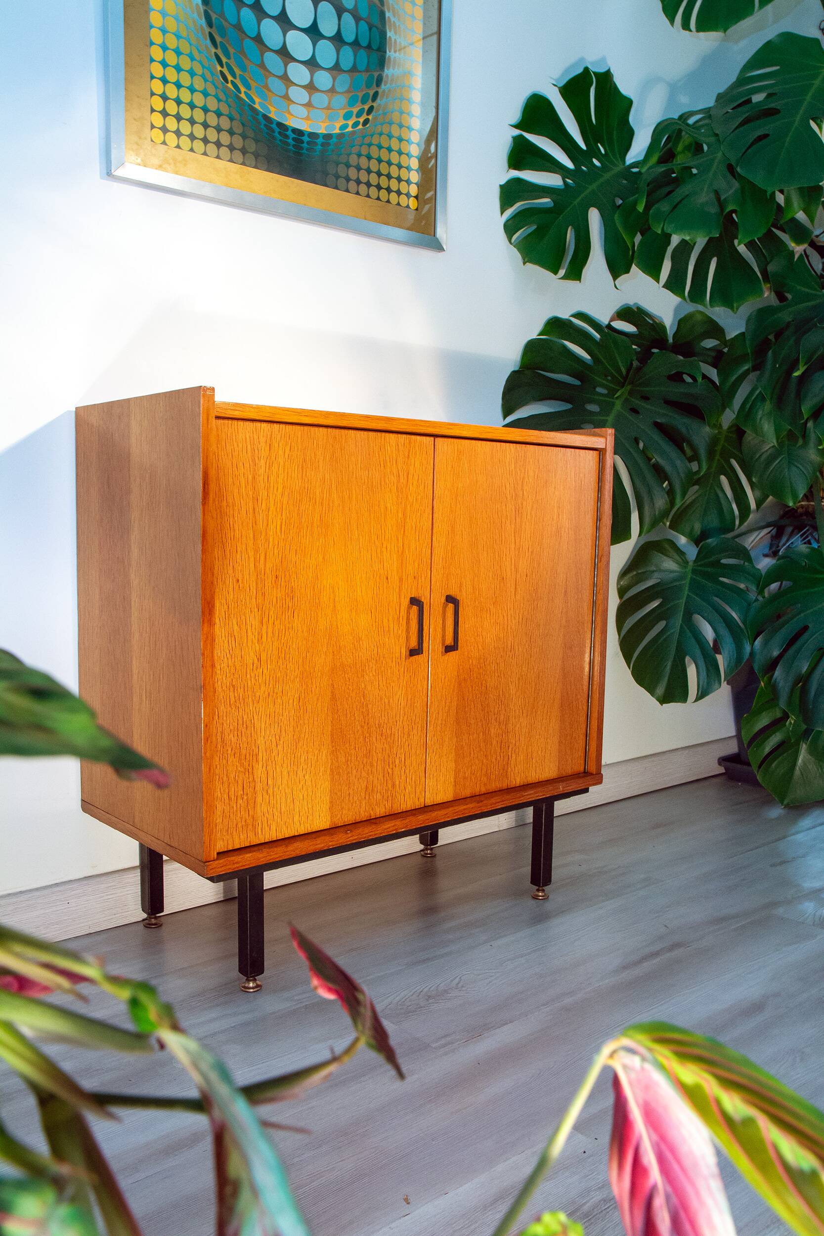 Modernist low sideboard 1960