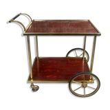 Brass and formica 60's rolling table