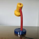 Memphis style lamp, 80s primary colors