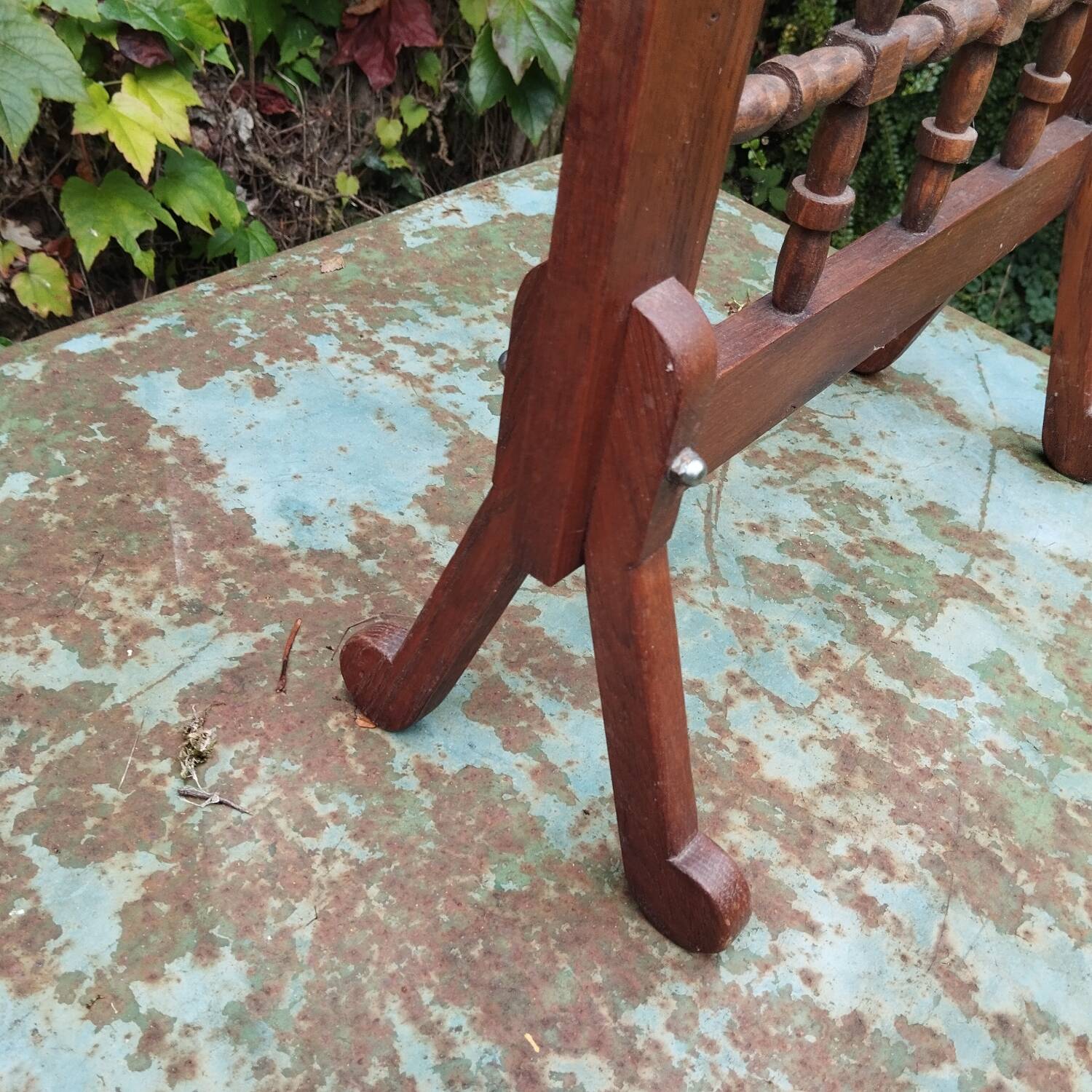 carved wooden table screen