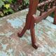 carved wooden table screen