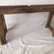 Workbench out of his barn wood