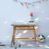 Side table rattan wicker