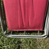 60s floral camping folding chairs