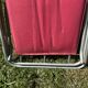 60s floral camping folding chairs