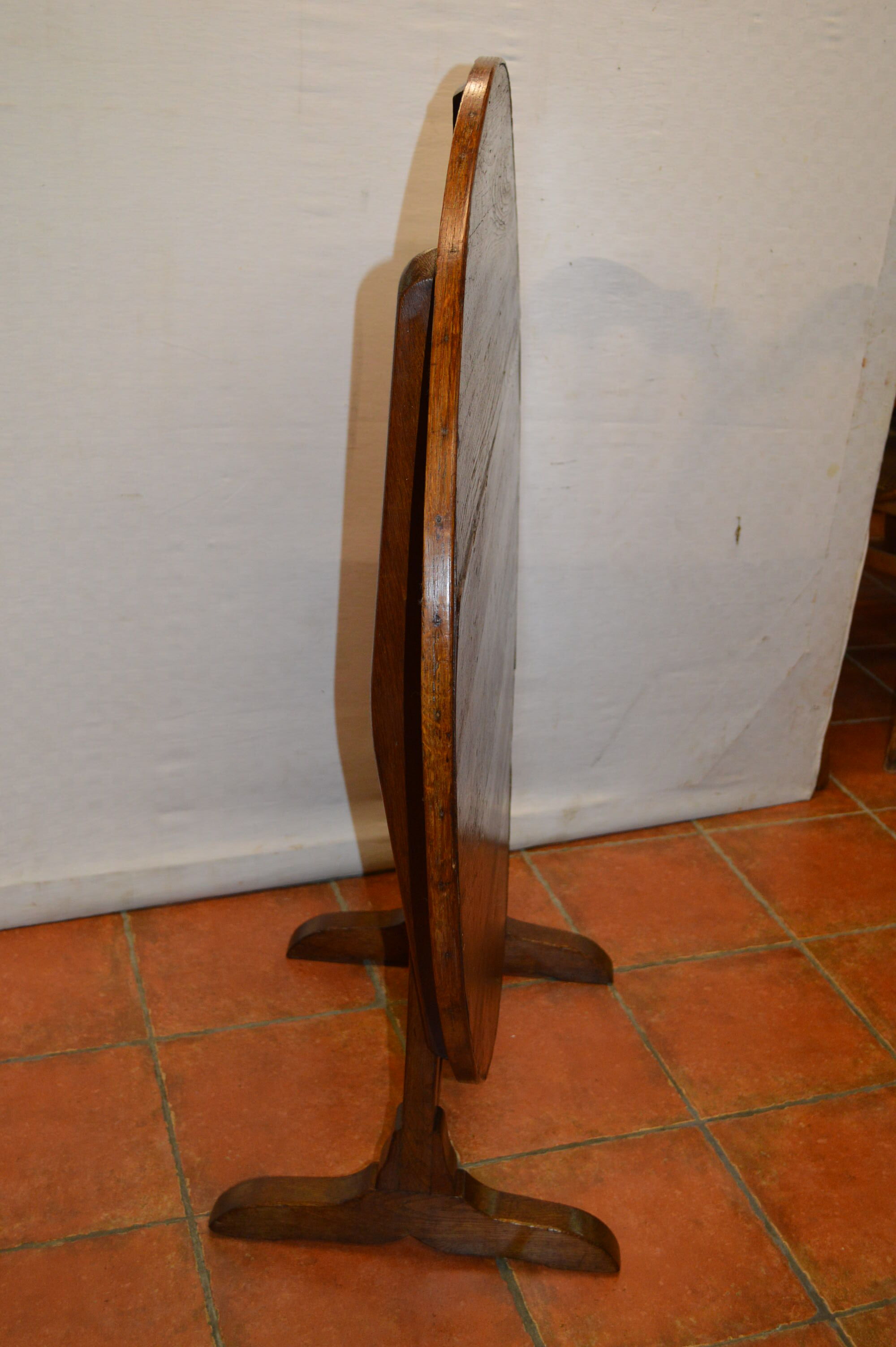 Table champenoise en chêne et sapin