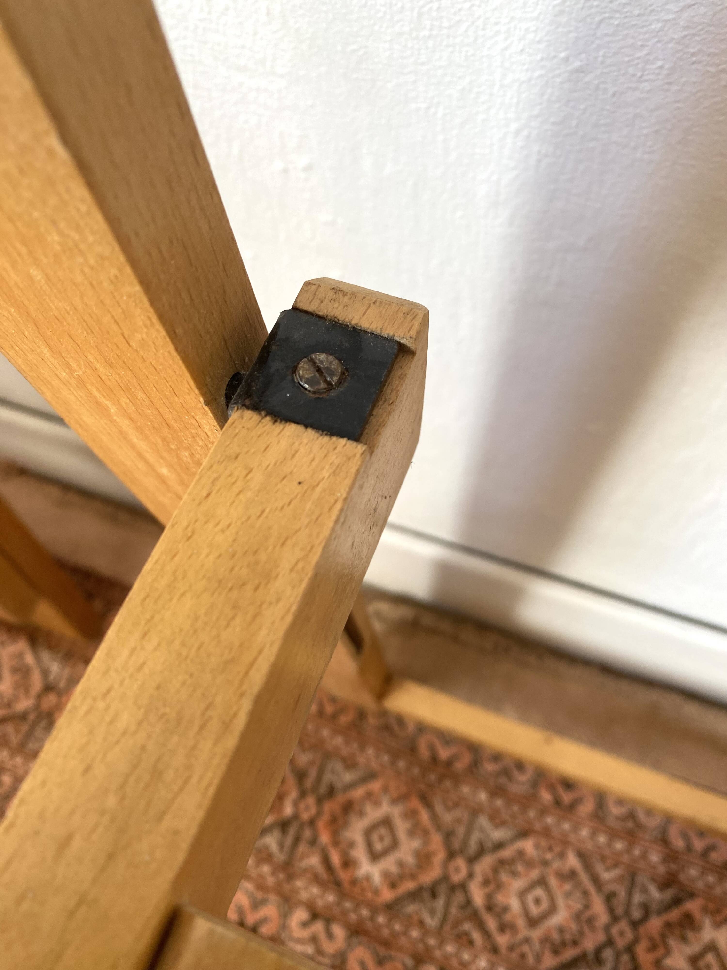 designer folding chairs in beech wood