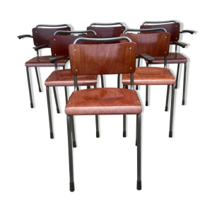 lot de 6 chaises fauteuils