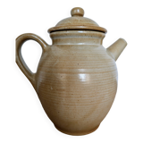 Cafetière en grès naturel