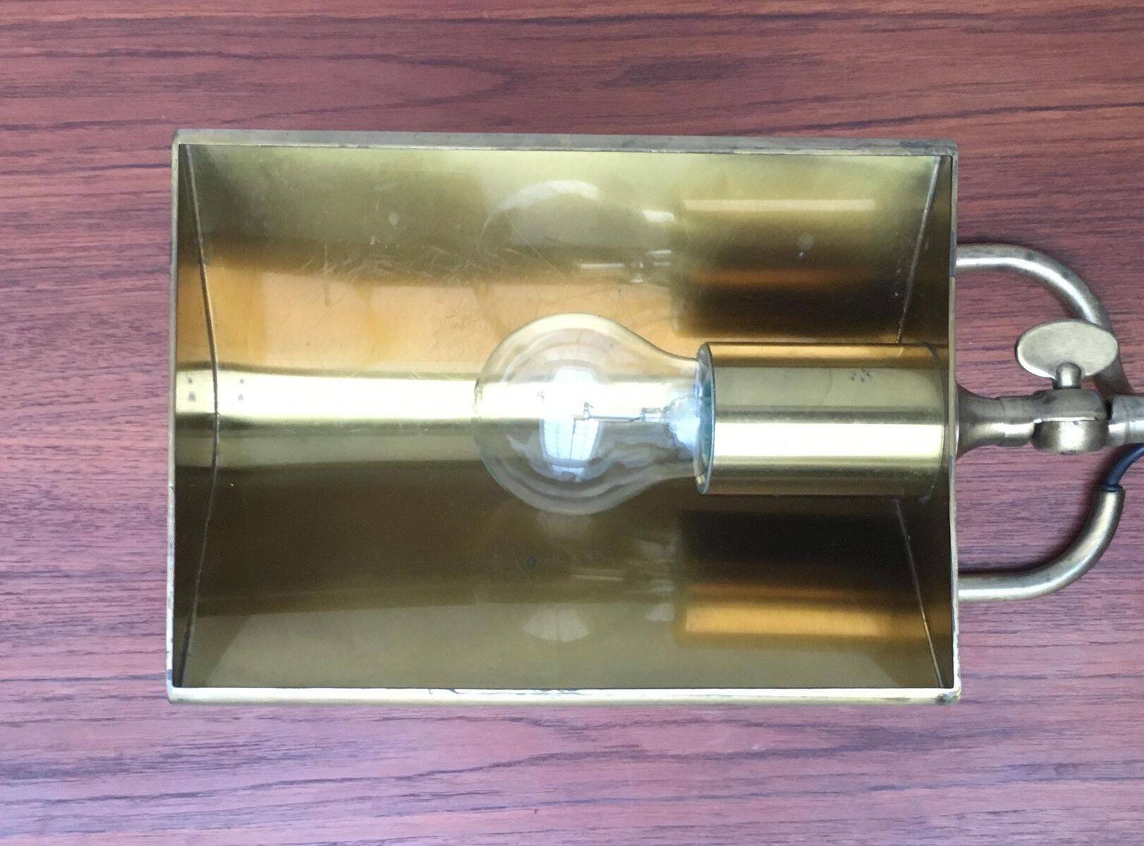 Hollywood Regency table lamp by Florian Schulz, 1970s