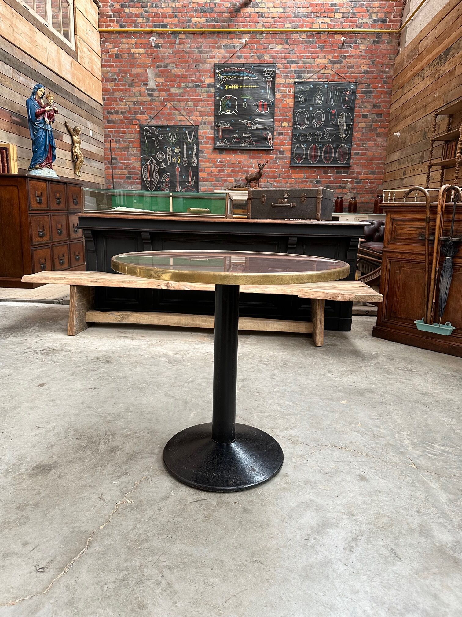 Table de bistrot XXème