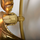 Double wall lamp by Willy Daro in brass from Massive Lighting 1970