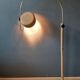 Mid-Century vintage arc floor lamp by Kaiser Idell/Kaiser Leuchten