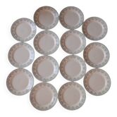 14 plates Digoin & Sarreguemines model 8438